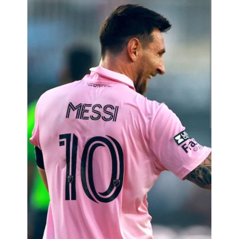 Lionel Messi (Adidas)-(Inter)-(Miami)-(Pink)-(Jersey)-(New)-(Size:XL)-$100.00 - Picture 8 of 11